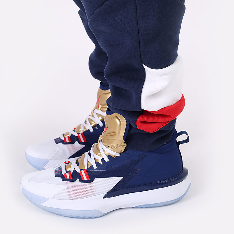 Мужские брюки Jordan France Flight Fleece Trousers (CT2190-419)  - цена, описание, фото 4